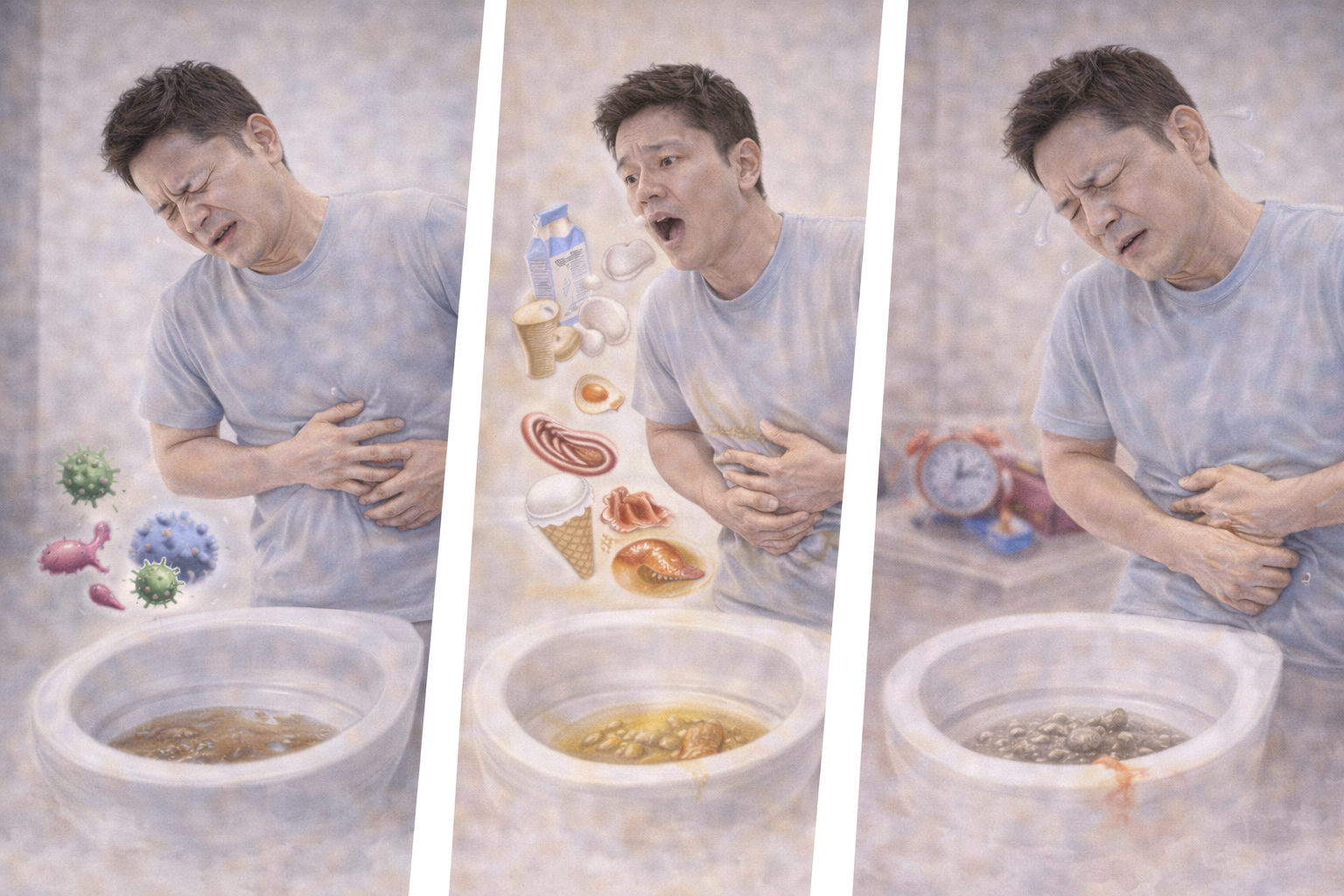 설사 원인별 증상 차이점 총정리 관련 사진