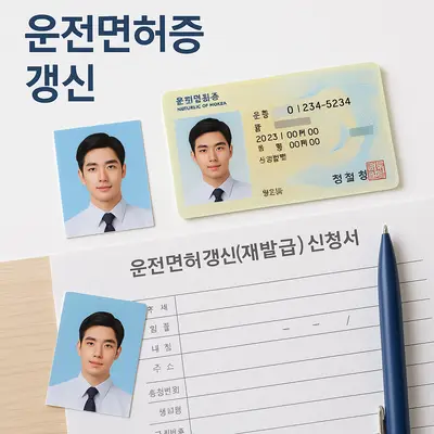 운전면허증 갱신 준비물과 절차 한 번에 정리하기