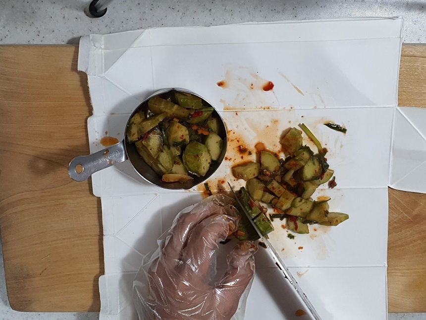 오이소박이 냉국수