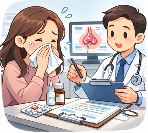 알레르기 비염 실손보험 청구 서류