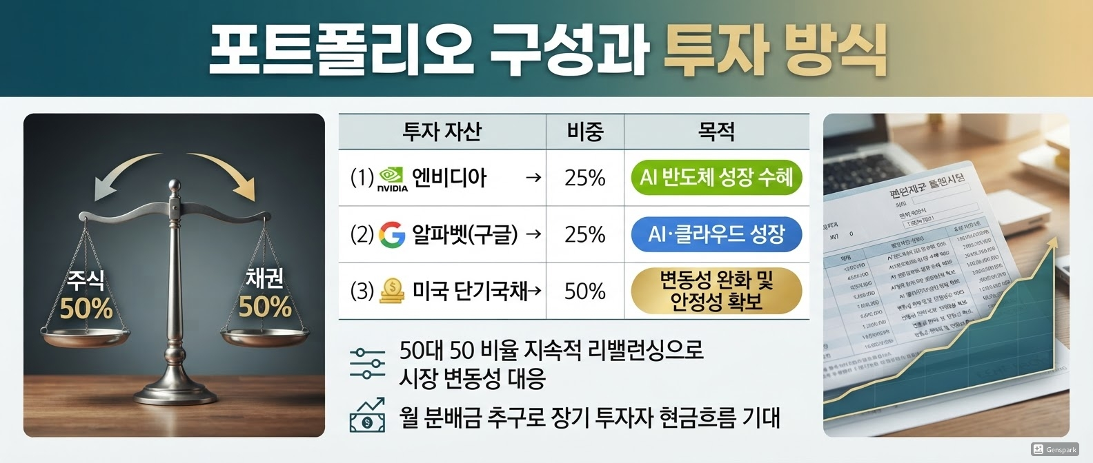 포트폴리오 구성과 투자 방식