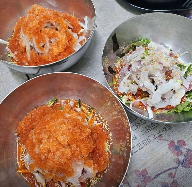 천자물회 