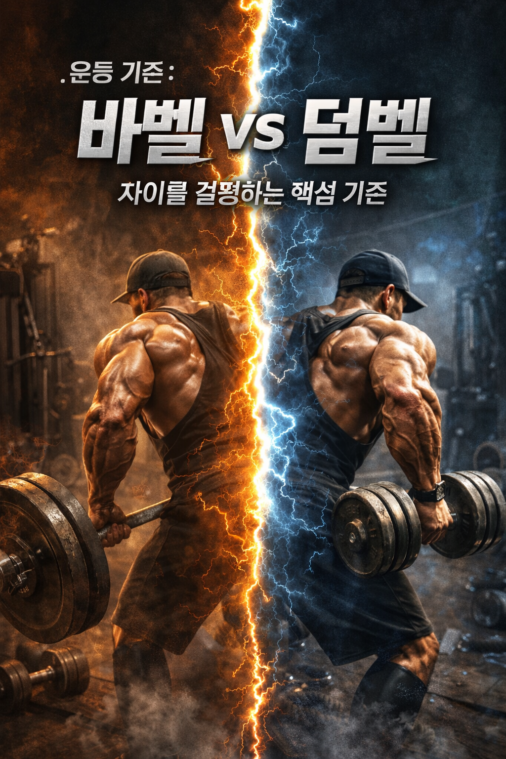 바벨 vs 덤벨 차이를 결정하는 핵심 기준