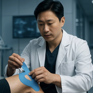 무릎테이핑, 너무 꽉 감으면 생기는 문제점