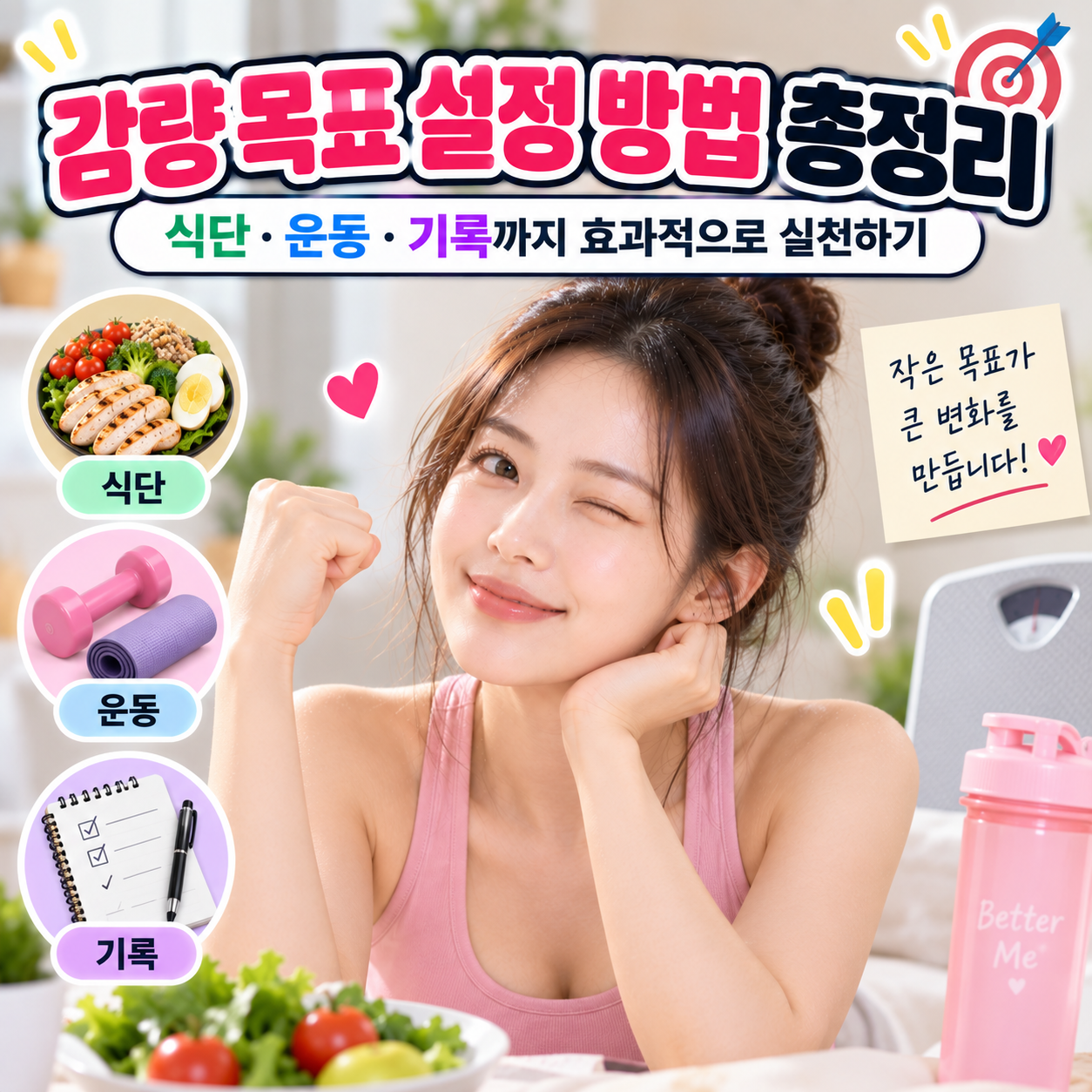 감량 목표 설정 방법