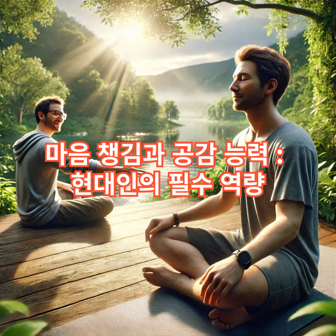 마음 챙김과 공감 능력: 현대인의 필수 역량