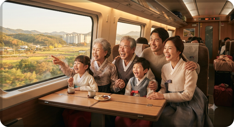 KTX 추석 열차표 예매 이미지