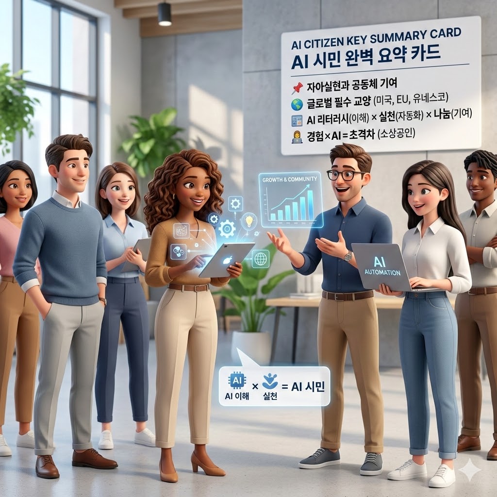 AI시민 요약 카드