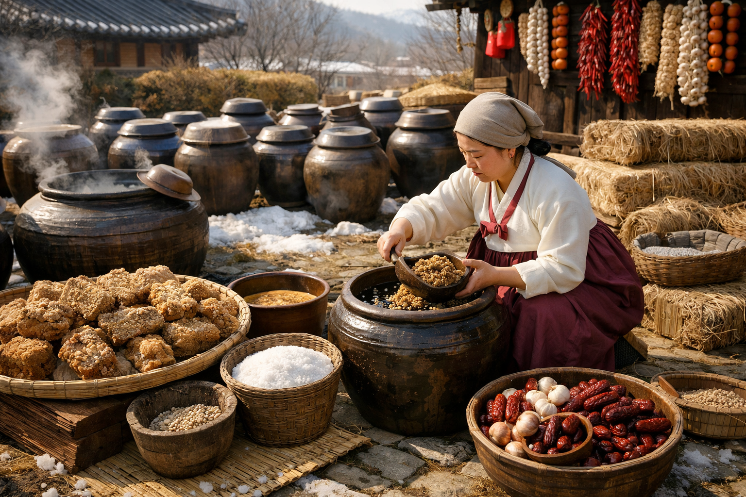 메주 띄우는 시기