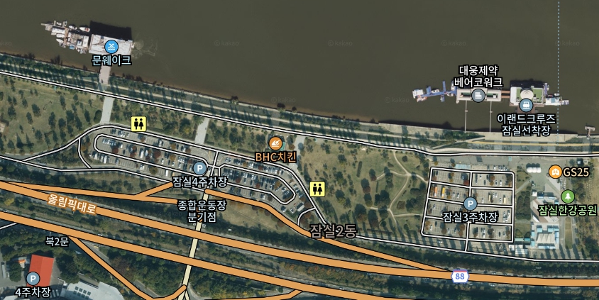 2024년 한강 드론쇼 공연장소 대중교통 이용방법