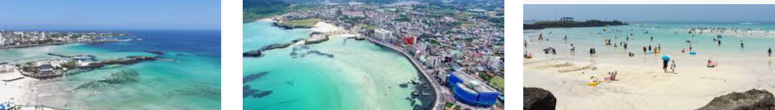 함덕해수욕장 3가지 해변