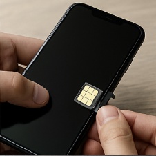 핸드폰과유심칩