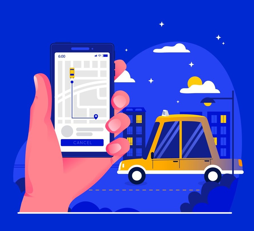 모빌리티 플랫폼을 통해 차량을 이용하는 사람