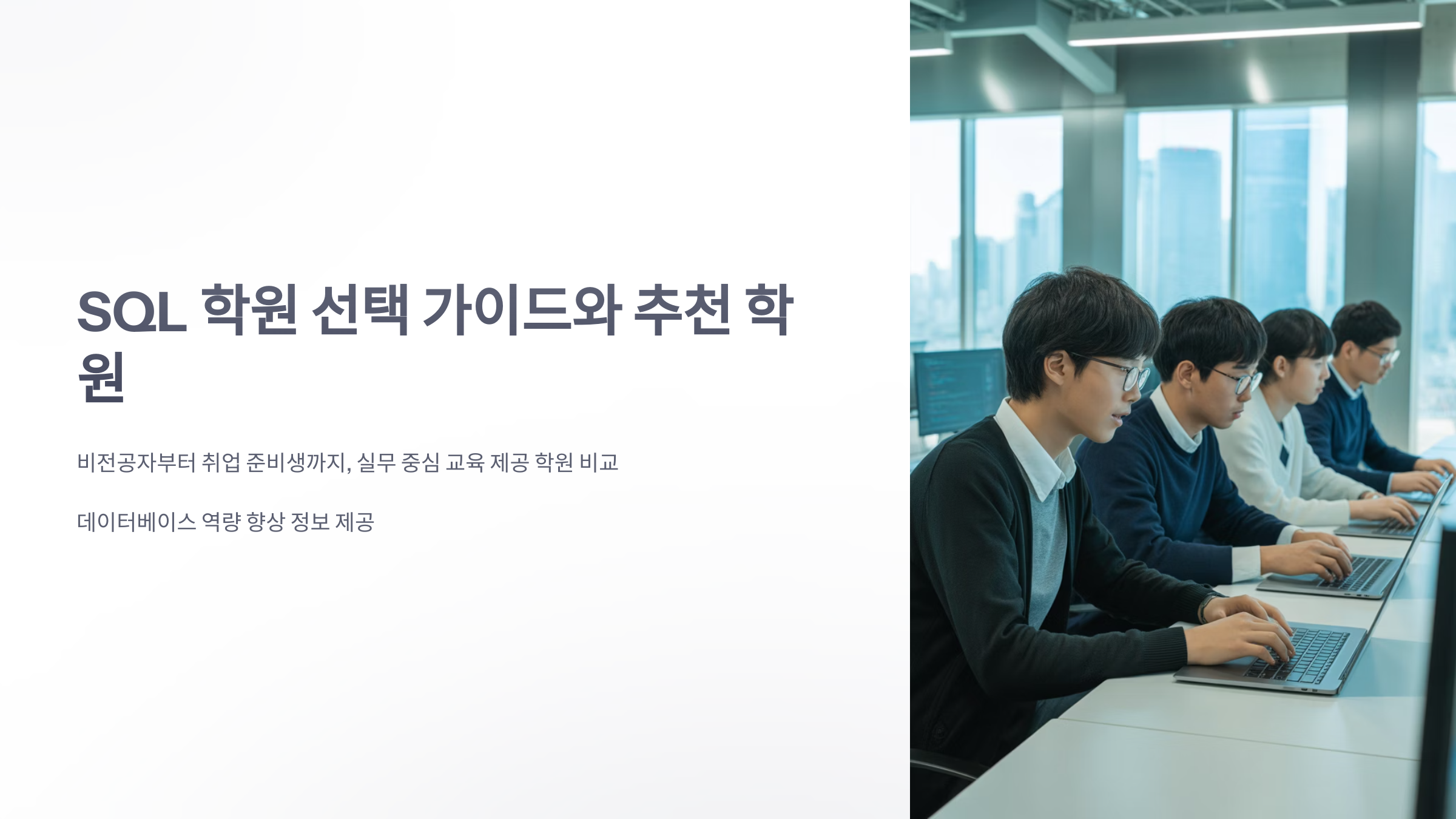 참조-sql-학원-1