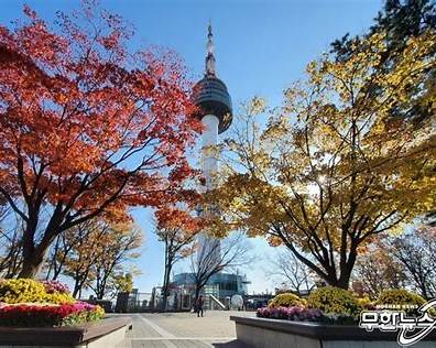 가을 여행 연인 데이트 장소 남산서울타워 노을과 야경