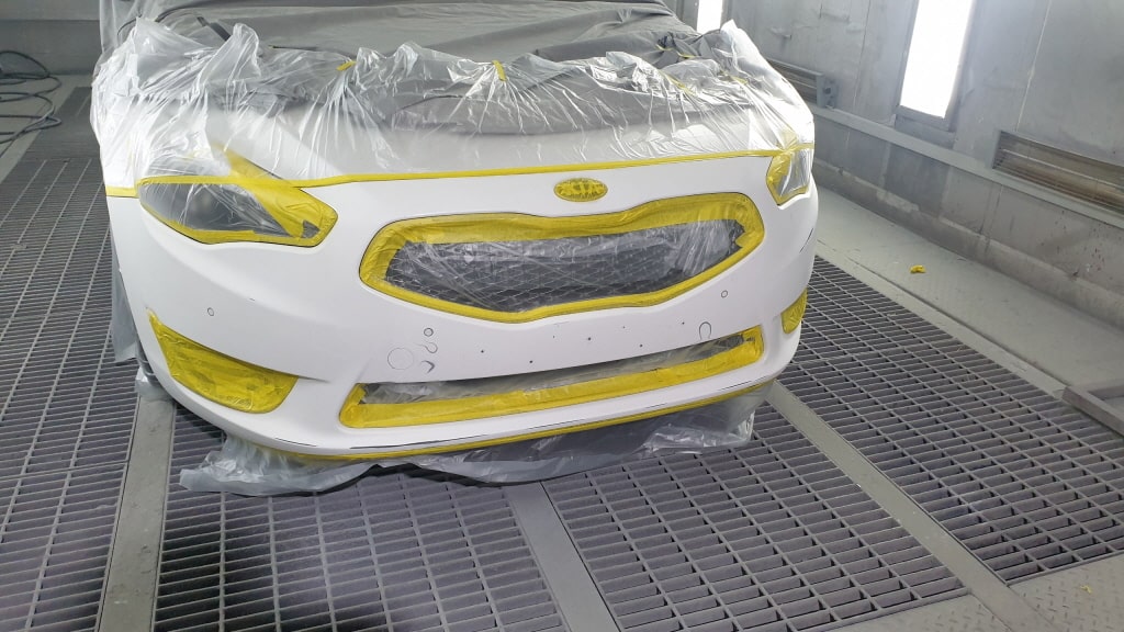 k7 범퍼도색 - 앞 범퍼