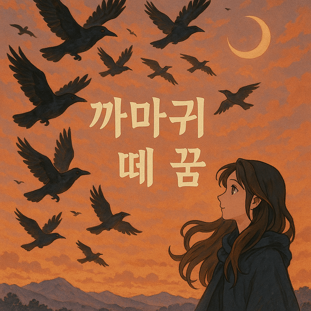 까마귀 떼 꿈 해몽