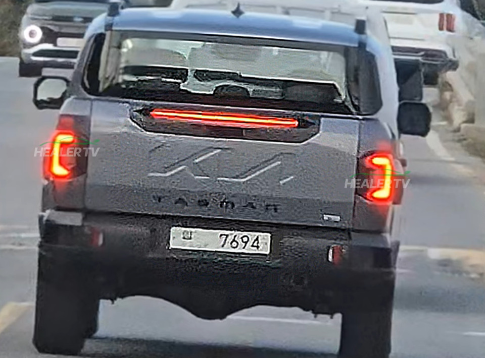 기아 '타스만 X-프로' 테스트카 (출처 : 힐러TV)