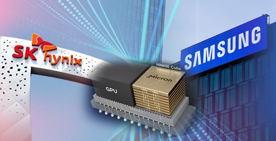 앞서가는 SK하이닉스, 부지런히 쫓아가는 삼성전자