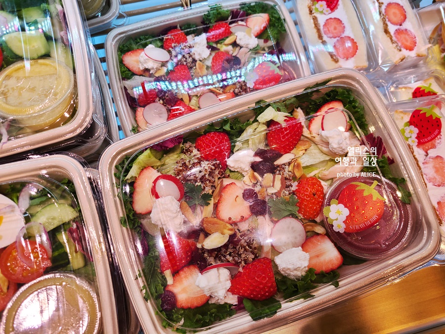 파리크라상 더 현대 서울 딸기 메뉴 디저트 케이크 타르트 티라미수 가격