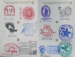 순례자여권 Credencial