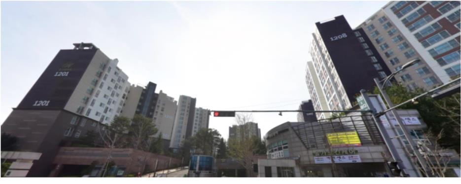 판교-원마을-12단지-힐스테이트-전경