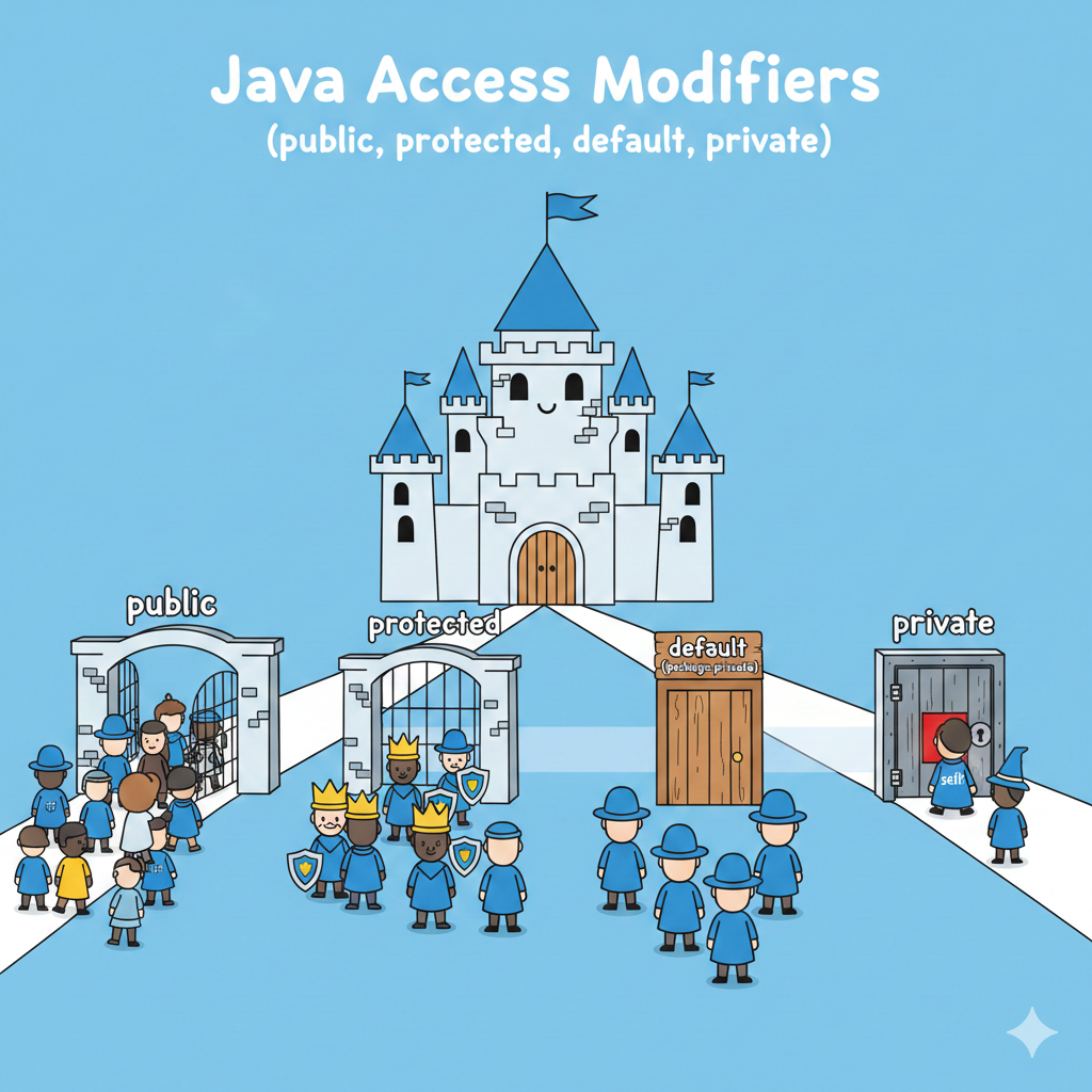 Java 접근 제어자(public, protected, default, private)