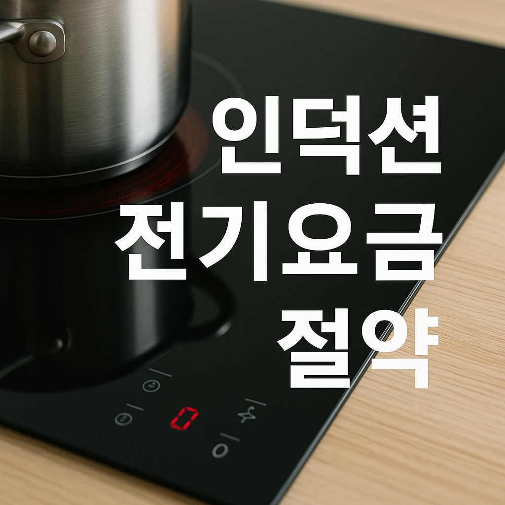 인덕션 전기요금 절약 관련 이미지