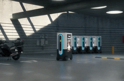 전기차 충전 로봇 Ziggy VIDEO: ZiGGY. The EV charger that comes to you