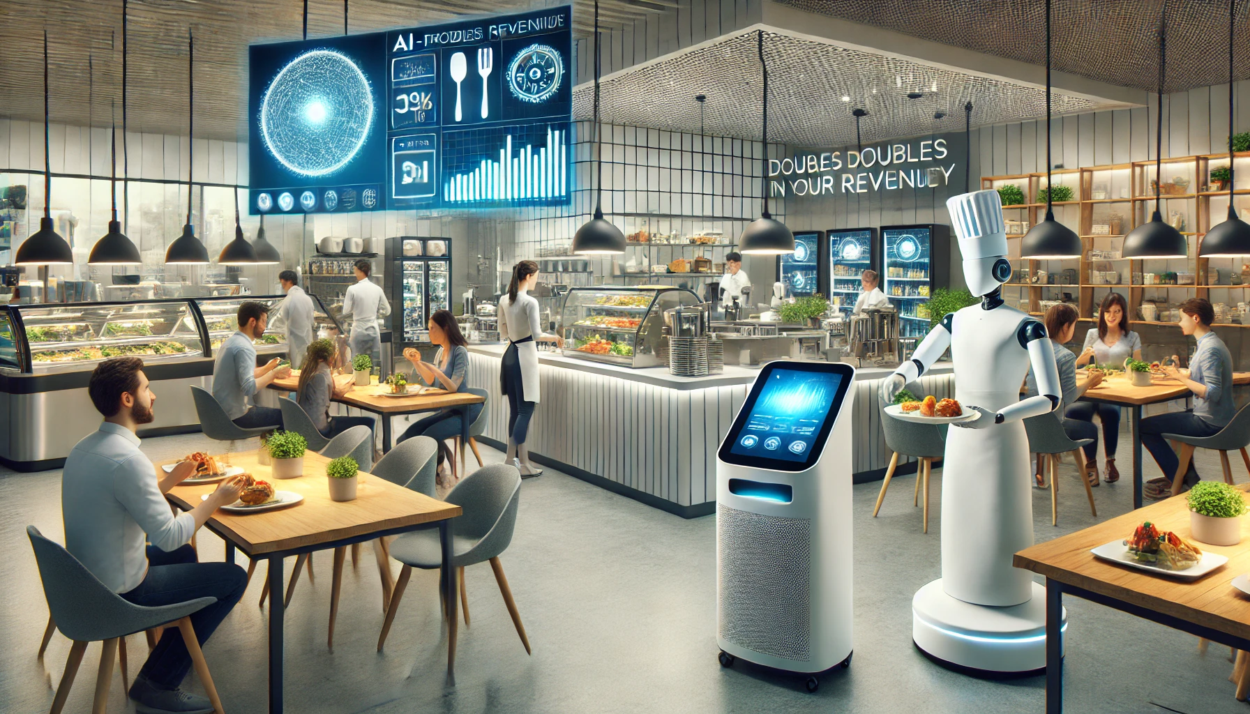 스마트레스토랑에 관한 이미지