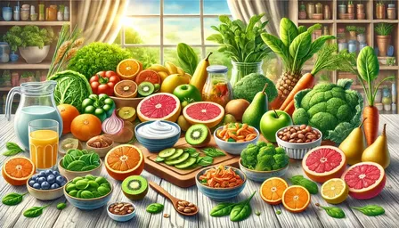 면역 체계를 강화하는 자연 식품