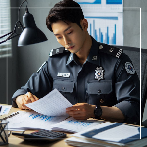 경찰공무원 봉급 확인