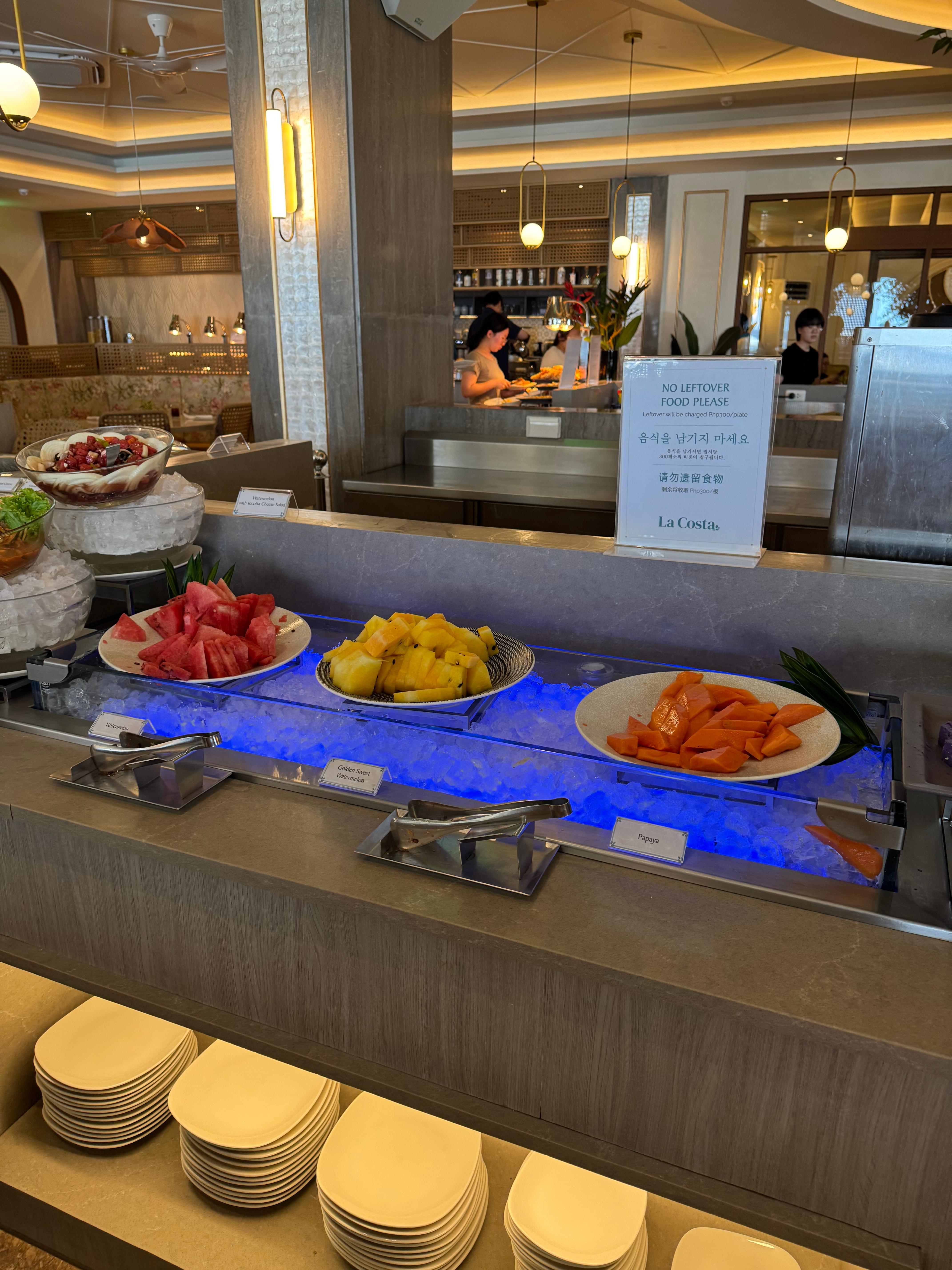 헤난 프리미어 코스트 리조트 조식