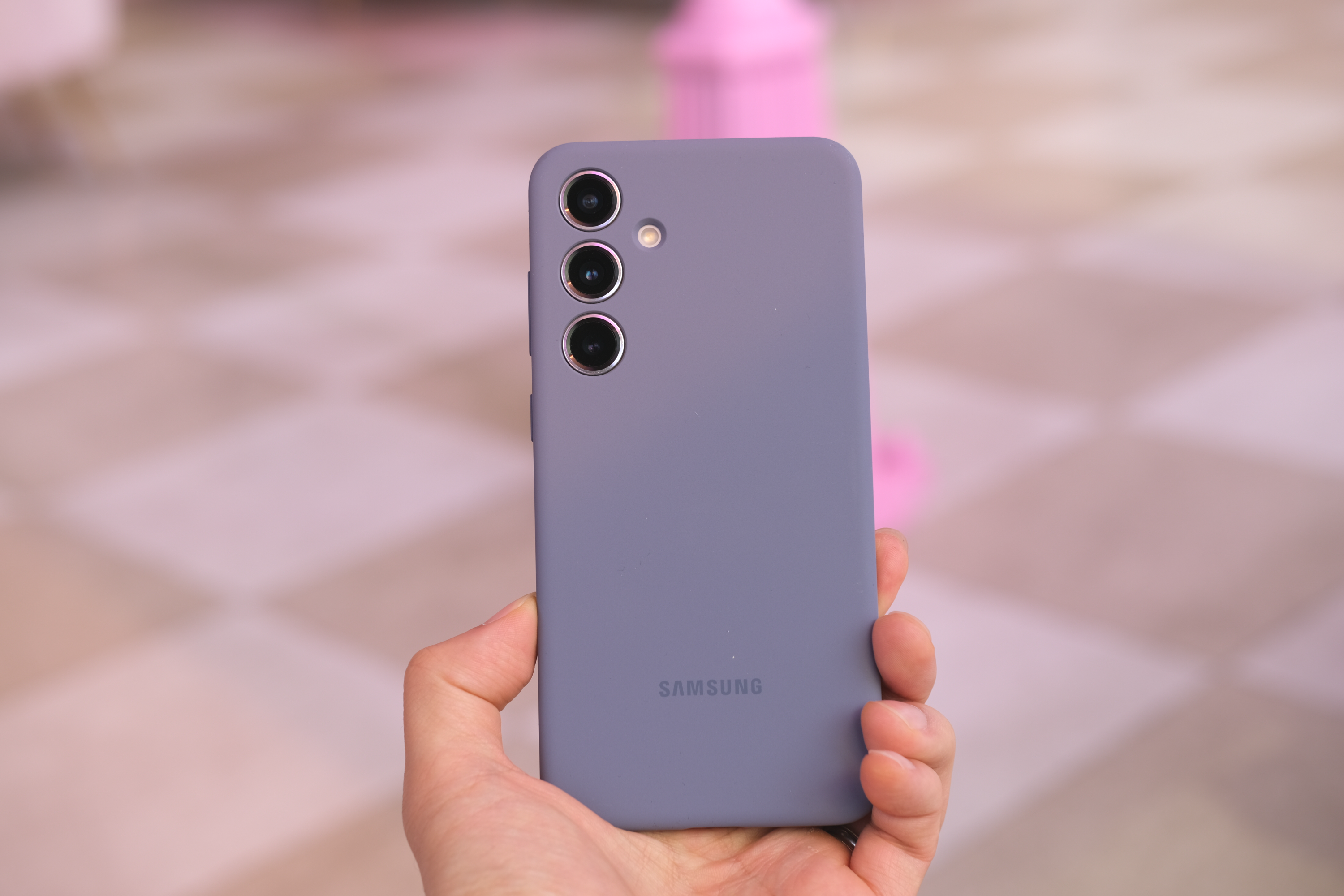 S24 플러스 삼성정품 실리콘 케이스