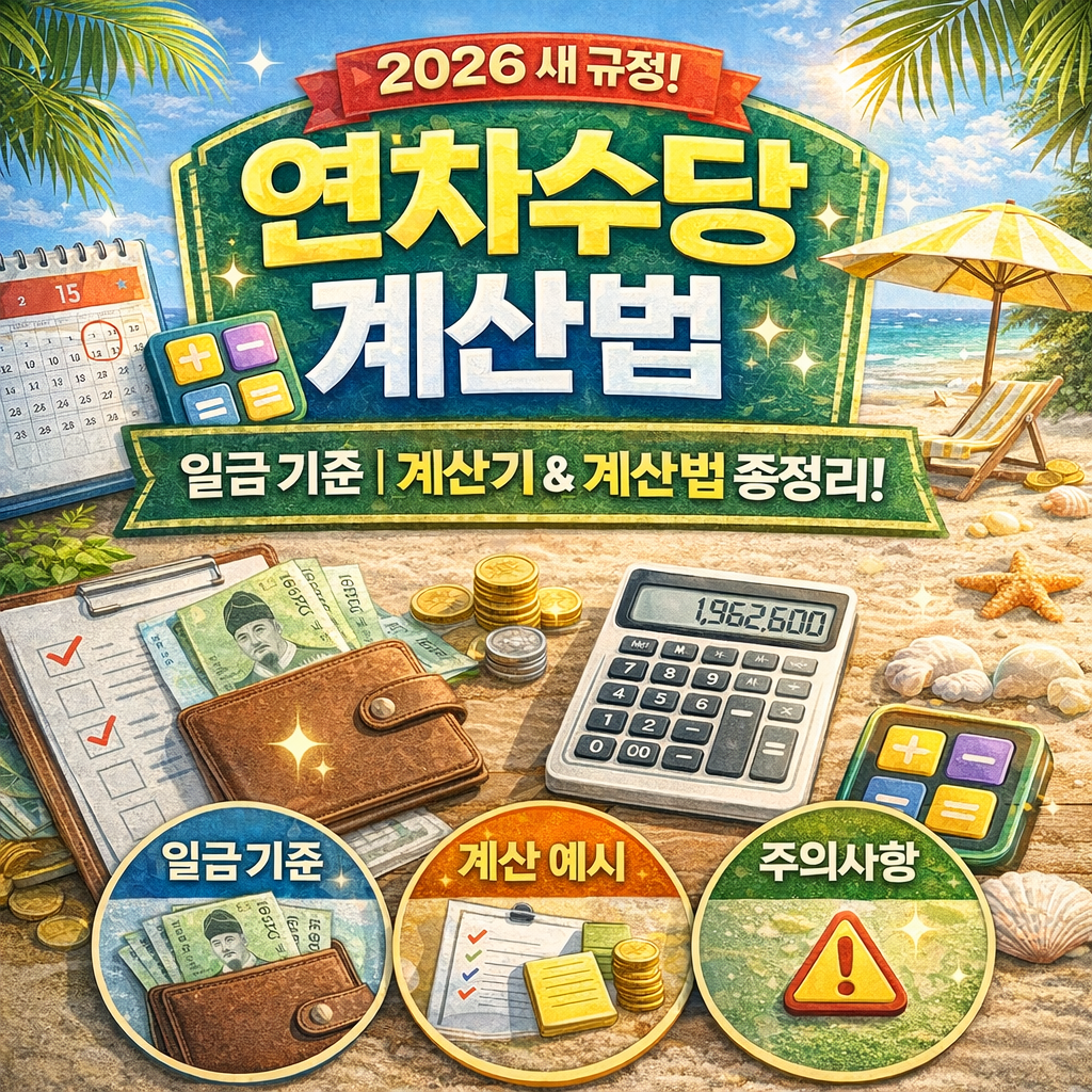 연차수당 계산