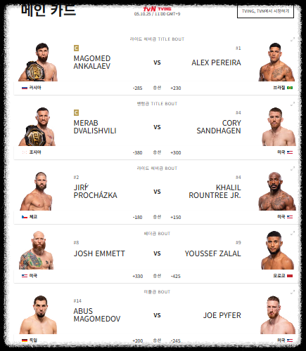 UFC 320