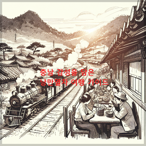 충남 감성을 담은 낭만열차 여행 가이드