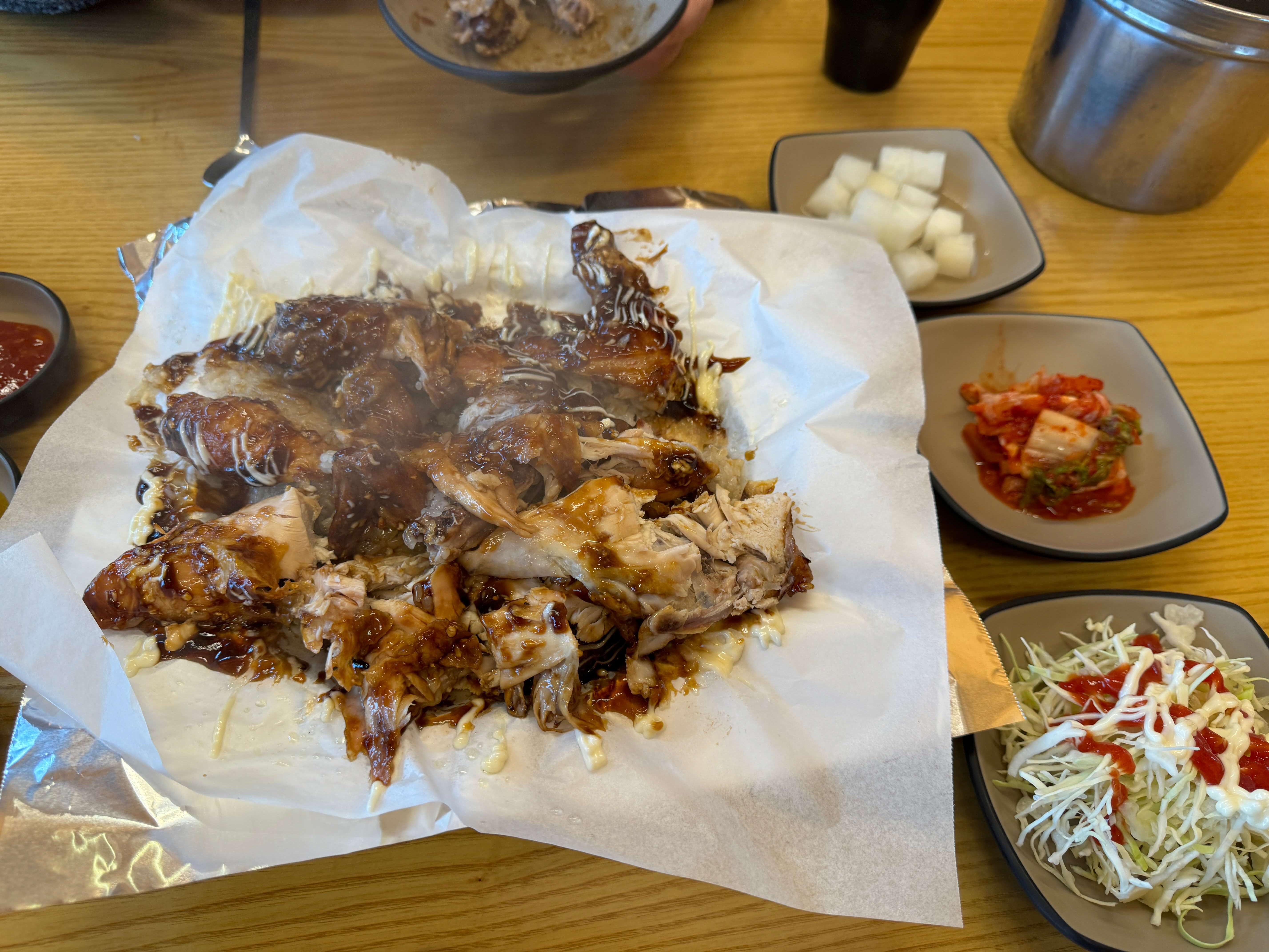 한옥 카페 선은재 삼계탕