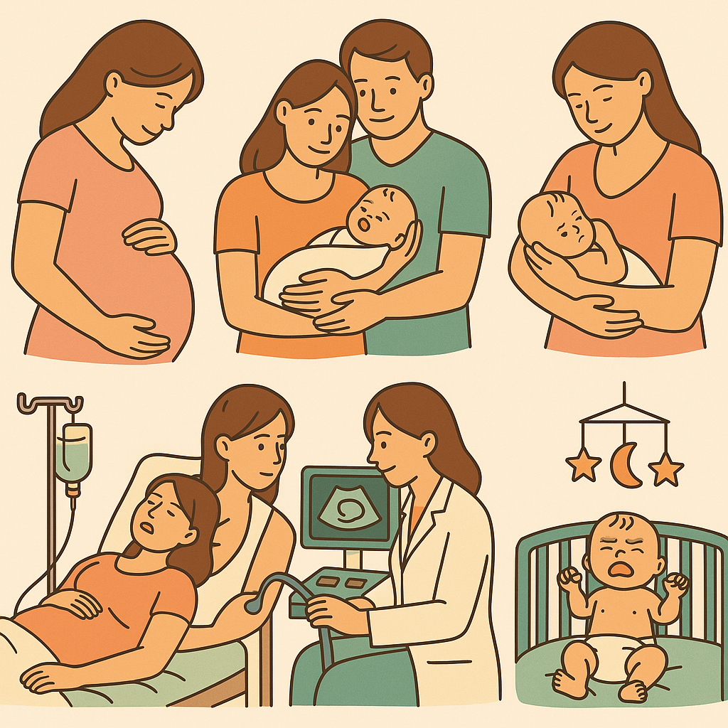 출산 관련 이미지