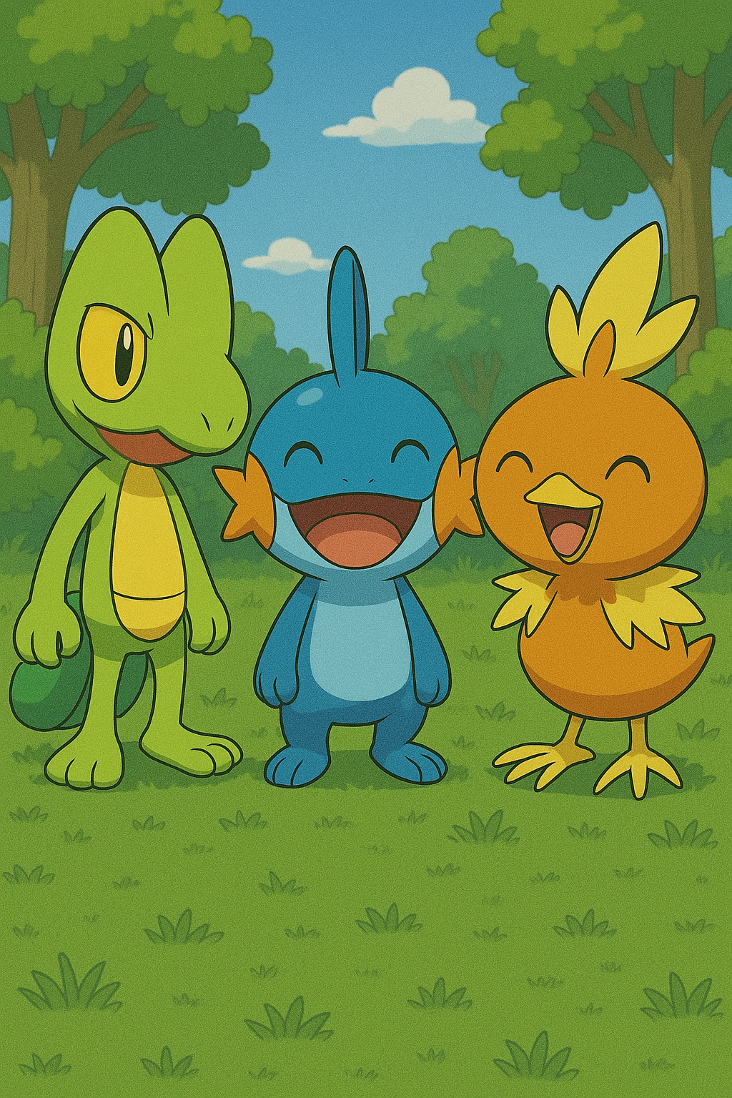 인기 포켓몬스터 3종류 사진