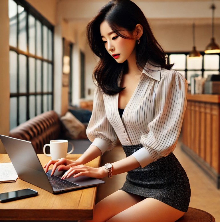 직장인 마이너스통장 개설하는 모습3