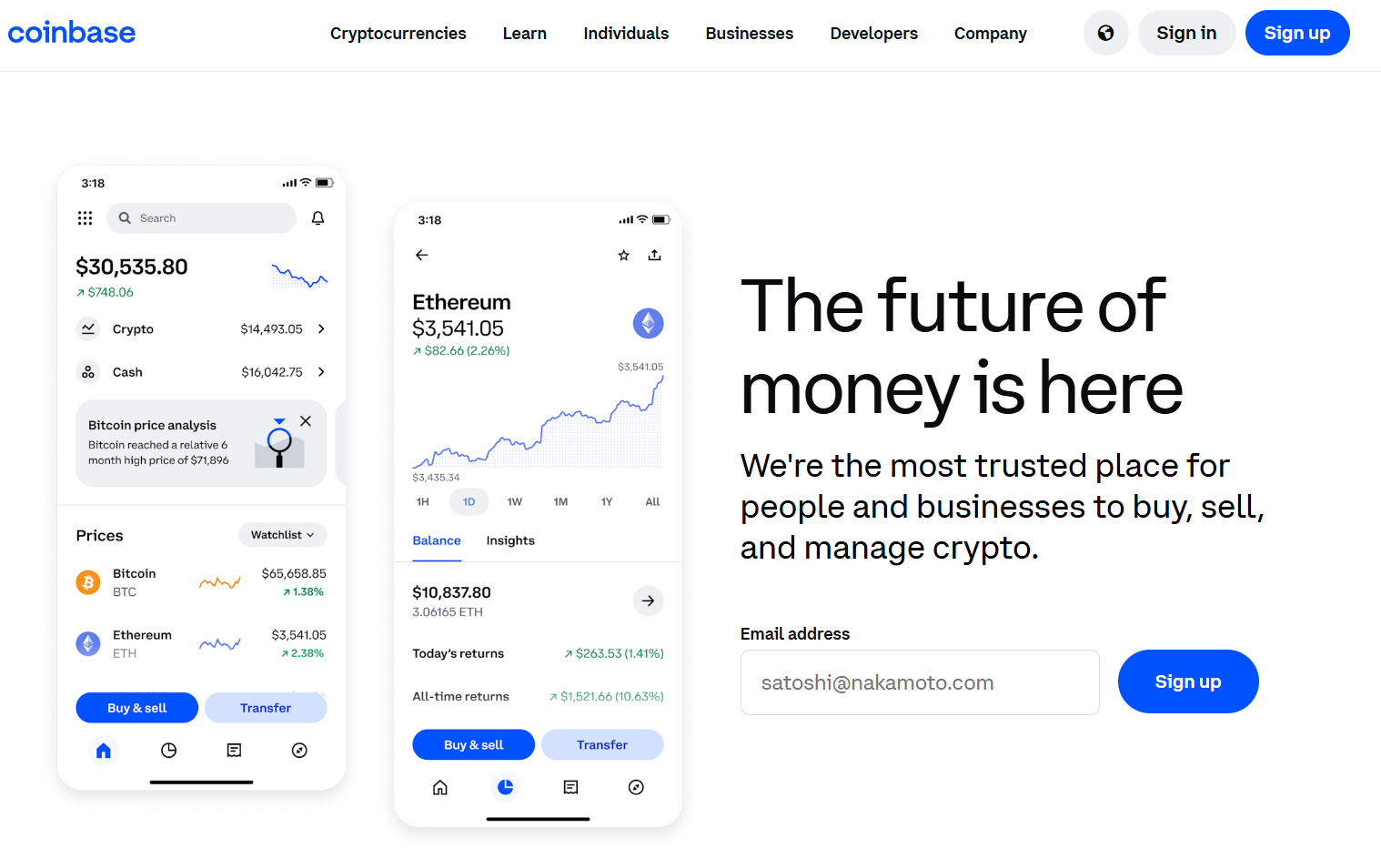 출처 : 코인베이스 홈페이지