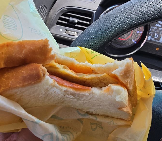 용인휴게소 토스타토스트