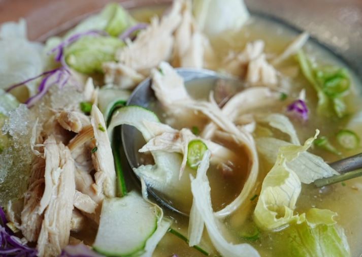 평양초계탕막국수