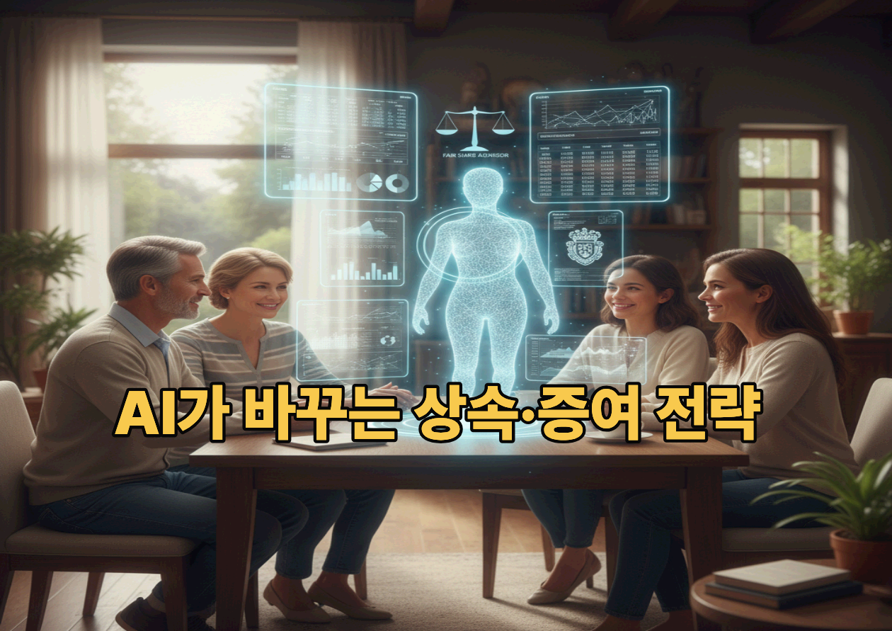 <AI가 바꾸는 상속&middot;증여 전략 - 가족 갈등을 줄이는 데이터>