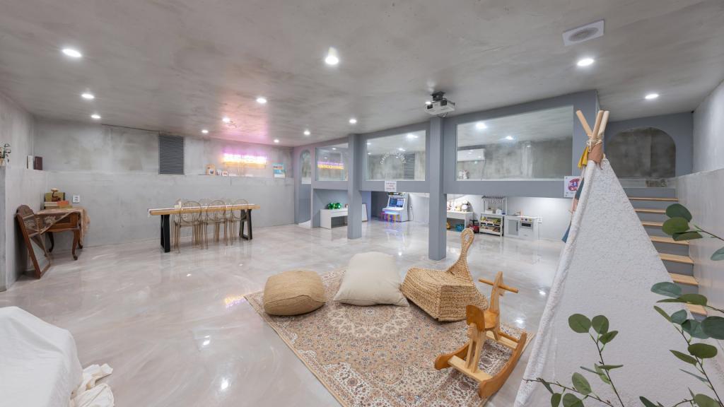 대부도 풀빌라 독채 펜션 거실