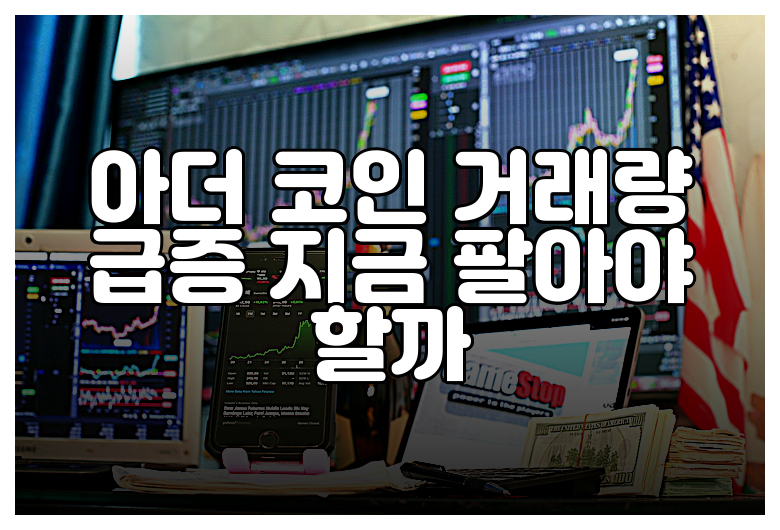 아더 코인 거래량 급증 지금 팔아야 할까