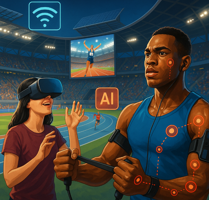 올림픽과 기술혁신 관련 사진