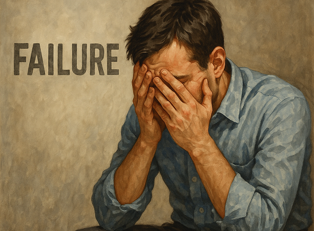 실패해서 후회하는 사람