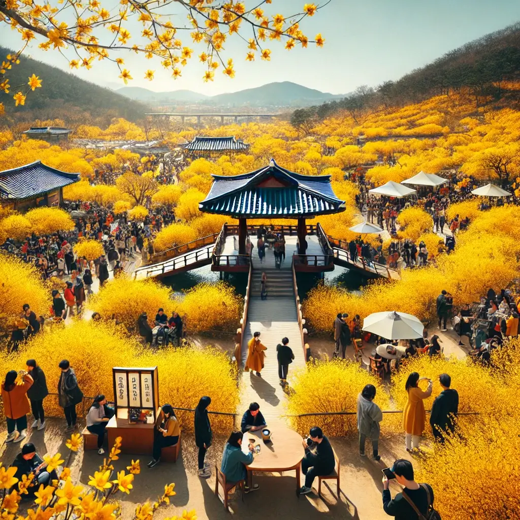 2025 구례 산수유꽃축제 주차 꿀팁! 주차장 위치 &amp; 셔틀버스 총정리